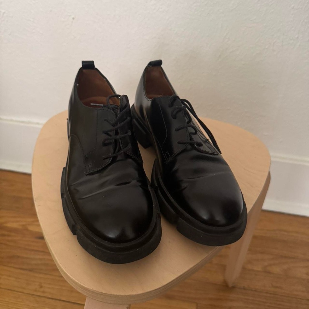 & Other Stories Black Lace Up Loafers